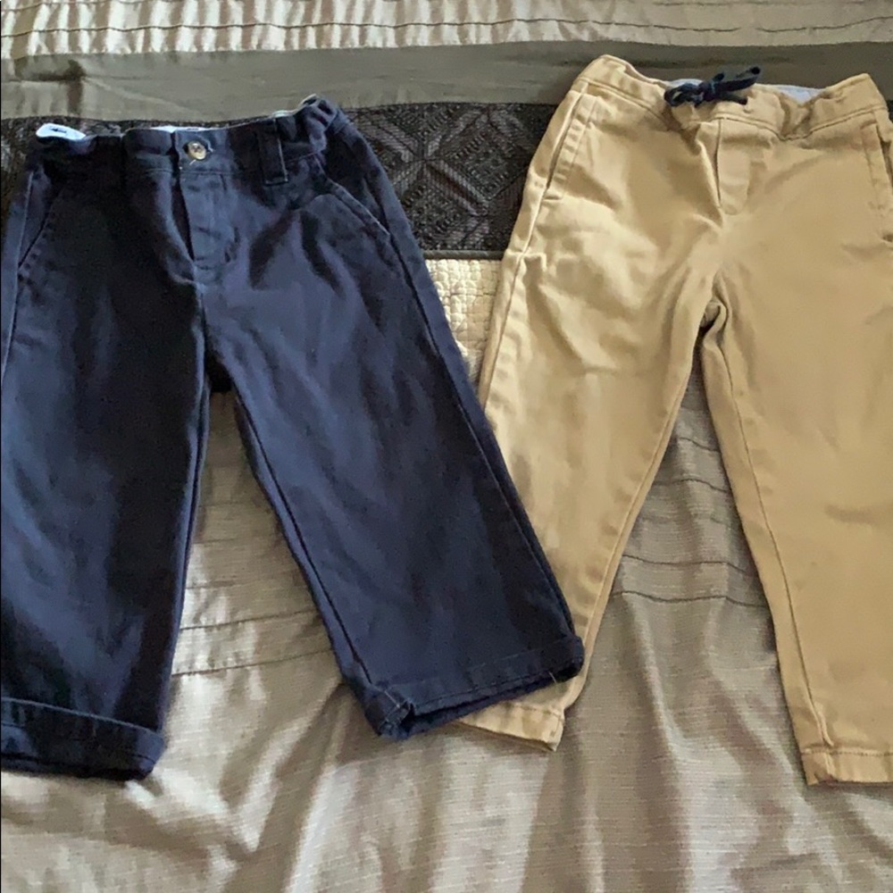 Janie and Jack boy pants bundle